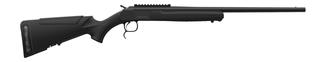 Retay USA GML3006BLK20 Gamelander 30-06 Springfield 1rd 20" Black Chrome Single Shot Barrel Black Chrome Steel Receiver w/Picatinny Rail Matte Black Adjustable Cheek Piece Synthetic Stock Ambidextrous