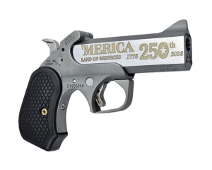 Bond Arms BACY-250TH-45-70 Cyclops ‘Merica 45-70 Gov 1 Shot 4.25″ Rough Matte Barrel Rough Stainless Steel Frame Black B6 Resin Grip Exposed Hammer Bond Arms BACY-250TH-45-70 Cyclops ‘Merica 45-70 Gov 1 Shot 4.25″ Rough Matte Barrel Rough Stainless Steel Frame Black B6 Resin Grip Exposed Hammer