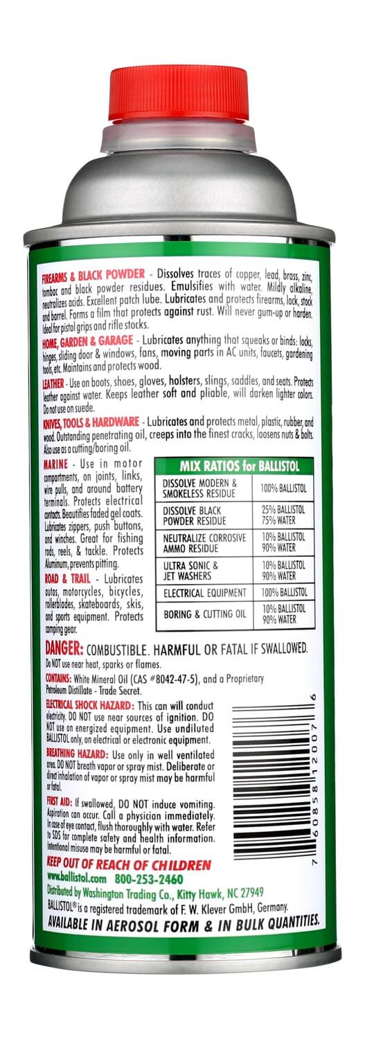 BALLISTOL 120076 MULTI-PURPOSE OIL 16OZ - Image 2