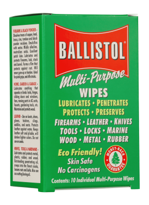 BALLISTOL 120106 MULTI-PURPOSE OIL WIPES