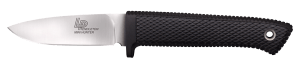Cold Steel CS36LPCM 3V Pendleton Hunter Mini 3" Fixed Drop Point Plain Satin 3-V Steel Blade  3.63" Black Checkered Kray-Ex Handle