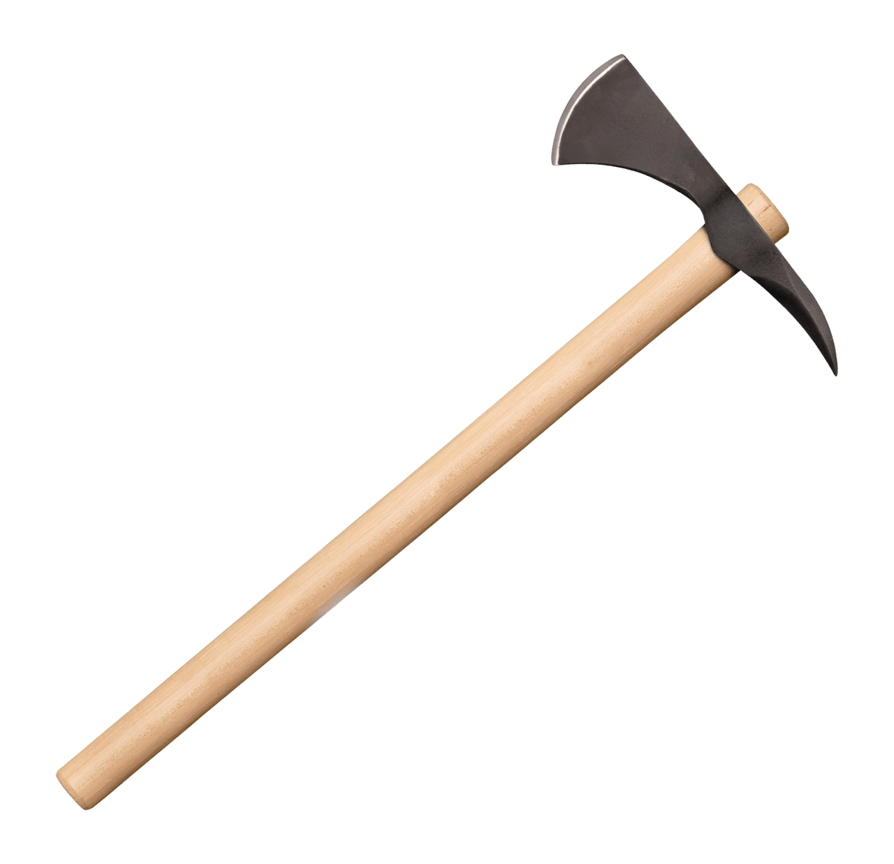 Cold Steel CS90SH Spike Hawk Tomahawk Plain 1055 Carbon Steel Blade American Hickory Handle 22" OAL