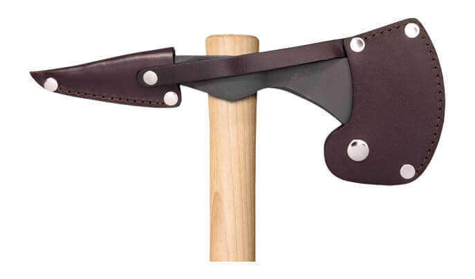 Cold Steel CS90SH Spike Hawk Tomahawk Plain 1055 Carbon Steel Blade American Hickory Handle 22" OAL - Image 2