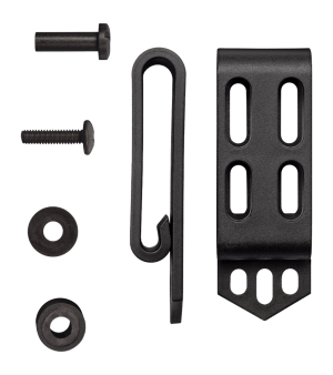 Cold Steel CSSACLB Secure-Ex C-Clip Black Small Fits Belts Up to 1 1/2" Wide 1/4" Thick
