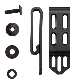 Cold Steel CSSACLA Secure-Ex C-Clip Black Large  Fits Belts Up to 1 3/4" Wide  1/4" Thick