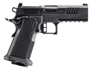 Alpha Foxtrot AA39X4CID-XDBK13 AF1911 Romulus 45 ACP 13+1 4.25" Black DLC Stainless Steel Bull Barrel Optic Ready/Serrated Slide & Frame w/Beavertail & Picatinny Rail RMR/RMSc Footprint