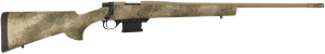 Howa HMFN65GRPR 1500 Fence Line 6.5 Grendel 5+1 22" Burnt Bronze Cerakote Threaded Barrel Burnt Bronze Cerakote Aluminum Drilled & Tapped Receiver Prairie Reaper Camo Fixed Synthetic Stock Right Hand