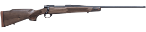 Howa HWH25CRLUX 1500 Super Deluxe 25 Creedmoor 5+1 22" Matte Black Threaded Barrel Matte Black Aluminum Drilled & Tapped Receiver Turkish Walnut Fixed Stock Right Hand