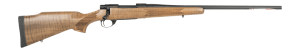 Howa HWH25CR 1500 Standard Hunter 25 Creedmoor 5+1 22" Matte Black Threaded Barrel Matte Black Aluminum Drilled & Tapped Receiver Walnut Fixed Stock Right Hand
