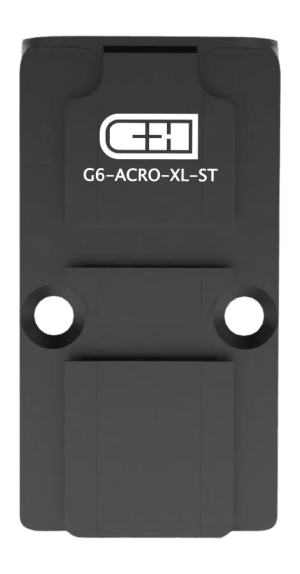 C&H Precision G6ACROXLST Black Steel Fits Glock Gen6