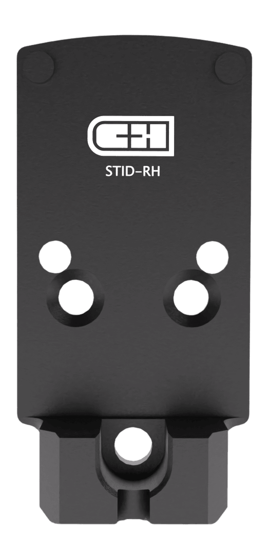 C&H Precision STIDRH Black Aluminum/Stainless Steel Fits Staccato Duo Low Witness
