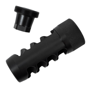 Area 419 419HFMAT-30-5824 Hellfire Match Self Timing Brake 30 Cal 5/8ā³x24 Threads Black Nitride Steel 6ā³ OAL Area 419 419HFMAT-30-5824 Hellfire Match Self Timing Brake 30 Cal 5/8ā³x24 Threads Black Nitride Steel 6ā³ OAL