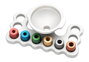 Area 419 419-FN-MASTER Master Funnel Kit Multi-Color 22-338 Cal Aluminum Includes Funnel/Heads/Handle/Storage Block Area 419 419-FN-MASTER Master Funnel Kit Multi-Color 22-338 Cal Aluminum Includes Funnel/Heads/Handle/Storage Block