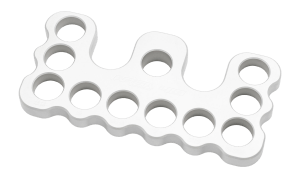 Area 419 419-FN-BLOCK Billet Funnel Storage Block Silver Aluminum Capacity 10 Spots Area 419 419-FN-BLOCK Billet Funnel Storage Block Silver Aluminum Capacity 10 Spots