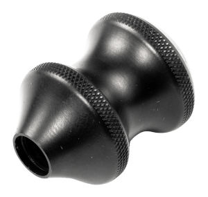 Area 419 419-KNOB-DEFSSBN Bolt Knob Black/Stainless Aluminum Defiancce