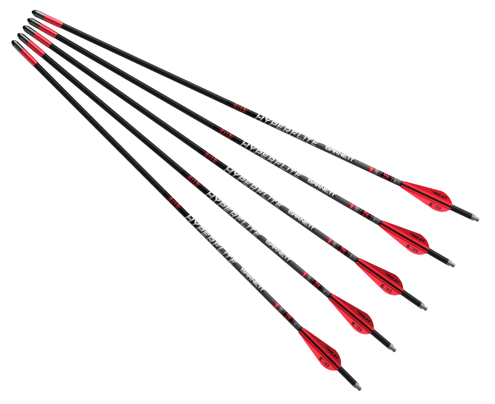Barnett Outdoors BAR20043 Hyperflite Red/White 22″ 5 Pack Barnett Outdoors BAR20043 Hyperflite Red/White 22″ 5 Pack