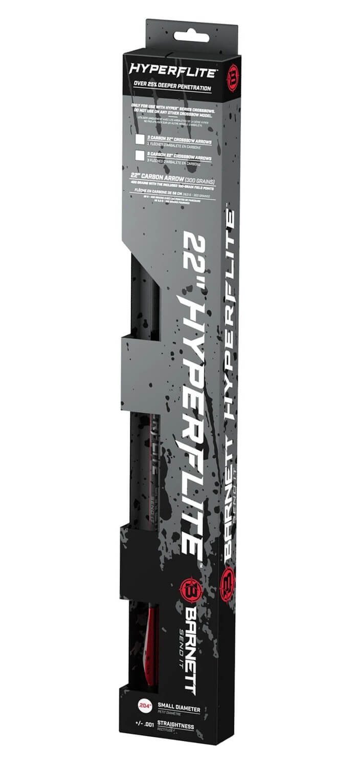 Barnett Outdoors BAR20043 Hyperflite Red/White 22″ 5 Pack Barnett Outdoors BAR20043 Hyperflite Red/White 22″ 5 Pack