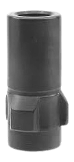 BT BT-122506 1/2X28 9MM TRI-LUG ADAPTER
