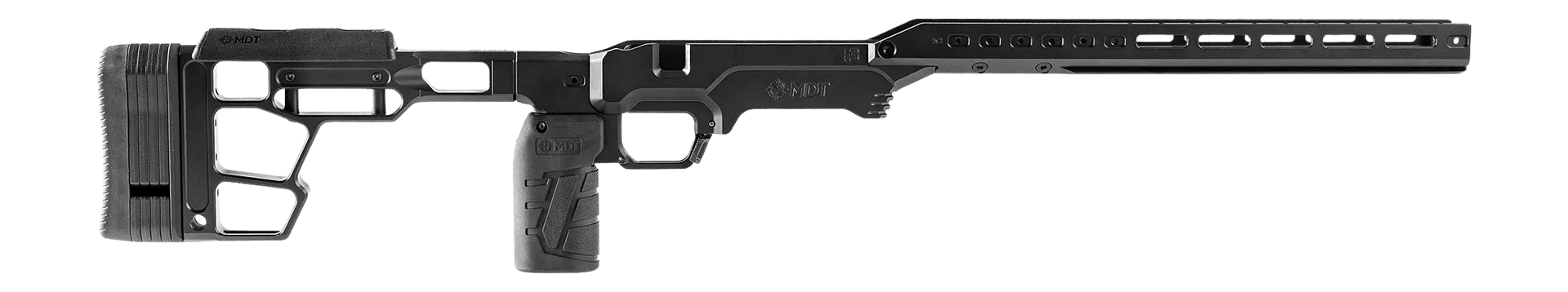 Mdt Sporting Goods Inc 115051BLK The Competitor LSS Gen3 Black Aluminum Fits Ruger American Short Action 27" OAL Right Hand