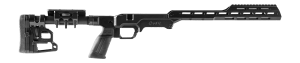 Mdt Sporting Goods Inc 115052BLK The Tactical LSS Gen3 Black Aluminum Fits Ruger American Short Action 27" OAL Right Hand