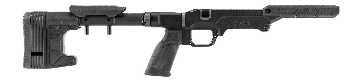 Mdt Sporting Goods Inc 115053BLK The Worker LSS Gen3 Black Aluminum Fits Ruger American Short Action 27" OAL Right Hand - Image 2
