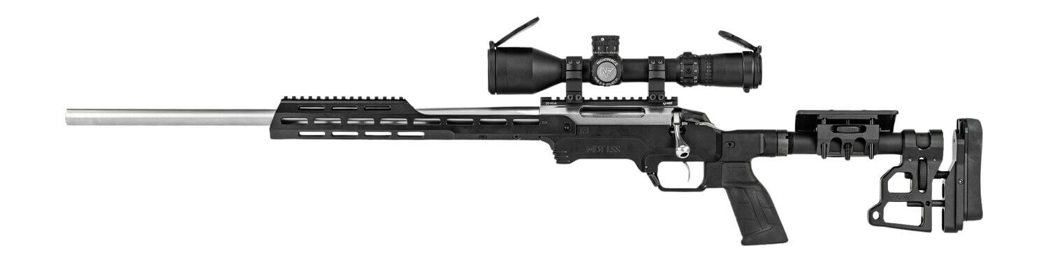 Mdt Sporting Goods Inc 115055BLK The Tactical LSS Gen3 Black Aluminum Fits Ruger American Short Action 27" OAL Left Hand - Image 2