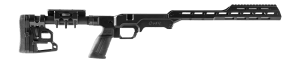 Mdt Sporting Goods Inc 115058BLK The Tactical LSS Gen3 Black Aluminum Fits Ruger American Long Action 27" OAL Right Hand