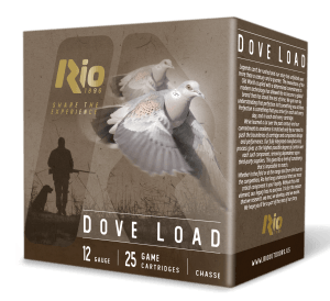 Rio Ammunition High Velocity Dove Loads 12Gauge 2.75" 1 1/8oz 8Shot 25 Per Box/10 Case