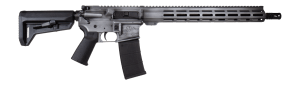 Shark Coast Tactical 300-065-1000-04 Liberty Or Death 5.56 NATO 30+1 16" Black Melonite Threaded Barrel Aluminum Receiver w/Picatinny Rail M-LOK Handguard Magpul MOE SL Black Polymer Stock Magpul MOE Grip Right Hand