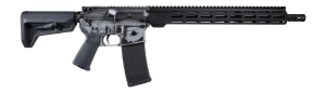 Shark Coast Tactical 300-111-1000-15 Military 5.56 NATO 30+1 16" Black Melonite Threaded Barrel Gray Cerakote Aluminum Receiver w/Picatinny Rail M-LOK Handguard Magpul MOE SL Polymer Stock Magpul MOE Grip Right Hand