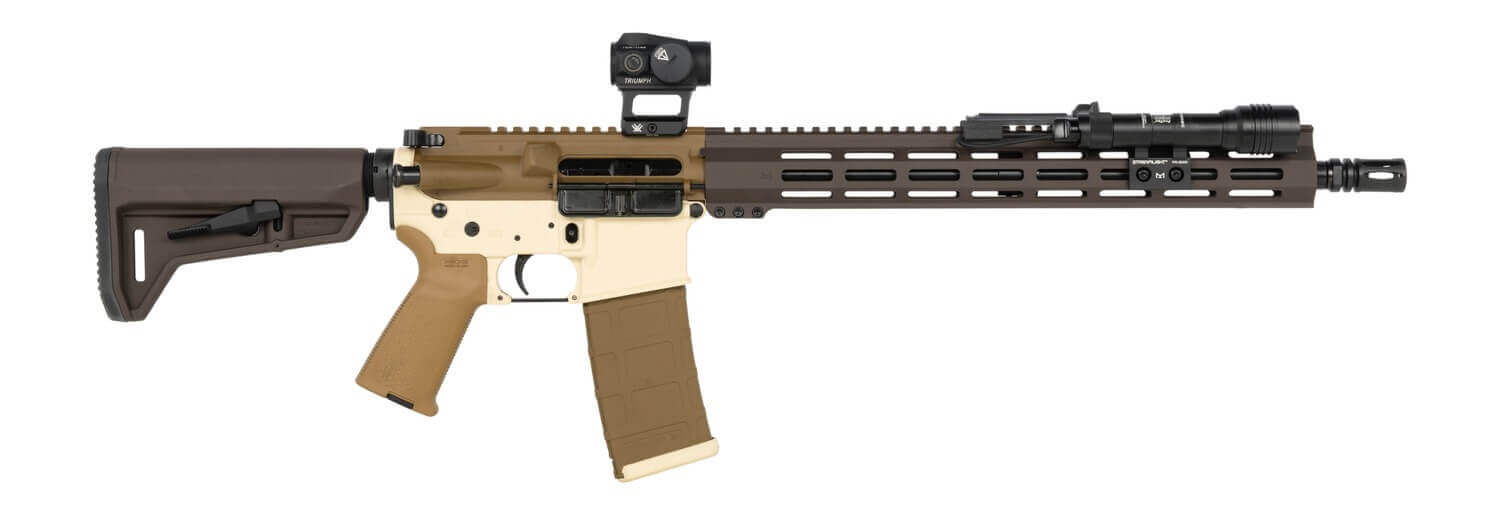Shark Coast Tactical SCC06582DRAKE Drake Bundle 5.56 NATO 30+1 16" Black Melonite Threaded Barrel Aluminum Receiver w/Picatinny Rail M-LOK Handguard Magpul MOE SL Black Polymer Stock Magpul MOE Grip Right Hand - Image 4