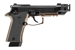 Beretta USA J80XTACLED10 80X Cheetah Tactical Urban Micro-Compact Frame 380 ACP 10+1 4.40" Threaded Barrel Optic Ready/Serrated Slide Steel Frame w/Picatinny Rail Vertec Grip