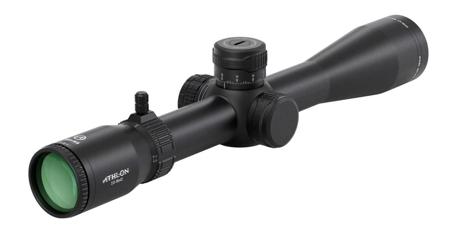 Athlon 212132 Ares HLR Black 2.5-15x 42mm 30mm Tube Illuminated MIL Reticle - Image 3