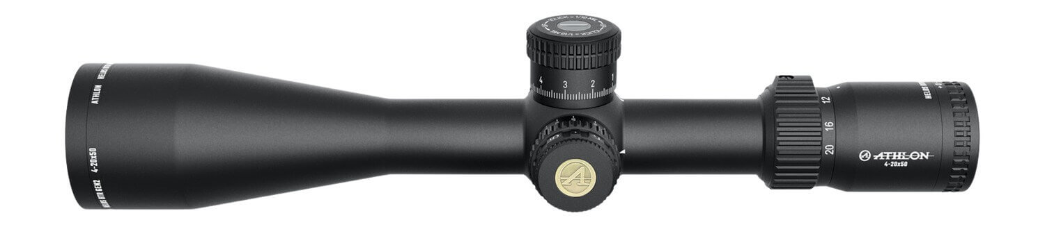Athlon 214109 Helos BTR Gen2 Black 4-20x 50mm 30mm Tube Illuminated APRS6 MIL Reticle - Image 2