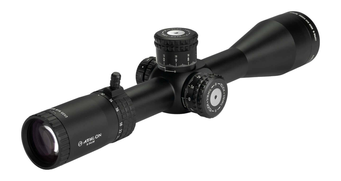 Athlon 214075P Argos BTR Gen3 Black 6-24x 50mm 30mm Tube Illuminated APRS11 MIL Reticle - Image 2