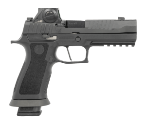 Sig Sauer 320XF9MODRXSL P320 M.O.D. Full Size 9mm Luger 21+1 3.90" Black Barrel Matte Black DLC Stainless Steel Ported/Serrated w/Optic Slide Black Stainless Steel Frame w/Picatinny Rail M.O.D. X Full Grip Sig ROMEO-X SIG-LOC Pro