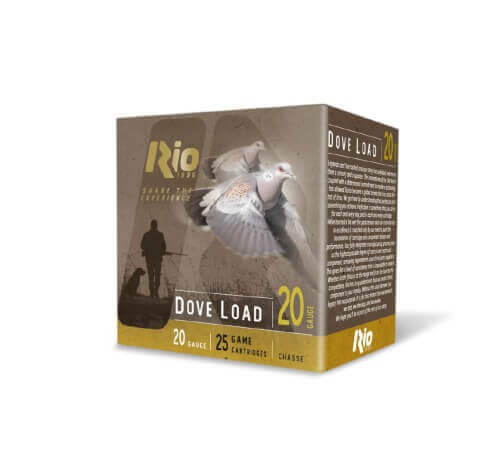 Rio Ammunition RDL2075 Dove Load 20 Gauge 2.75" 7.5 Shot 25 Per Box/10 Case - Image 2