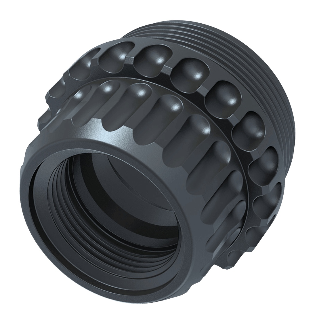 Lantac Usa HUB-ADC-PB-1375-TI 1.375"x24 Titanium Nitride Black