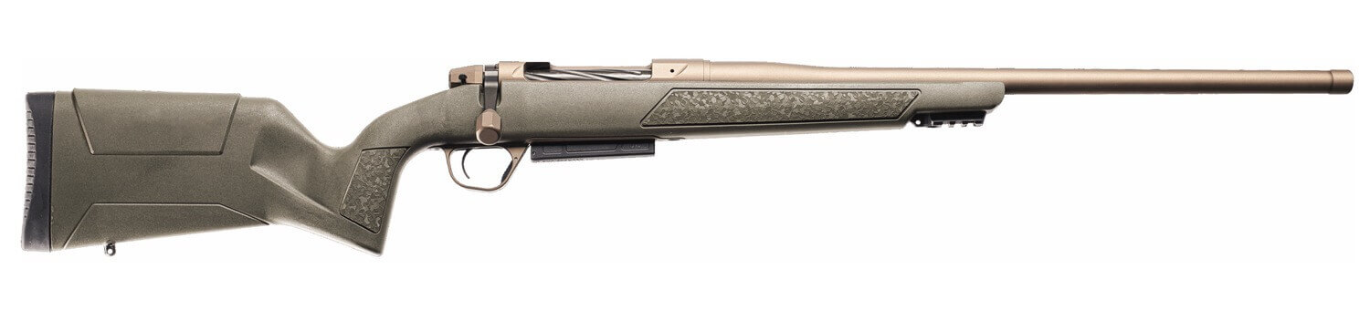 Christensen Arms 801-15036-02 Evoke 7mm BC 4+1 16.25" Burnt Bronze Cerakote Threaded Barrel Burnt Bronze Cerakote Drilled & Tapped Receiver Picatinny Rail Forend OD Green Fixed Polymer Stock - Image 2
