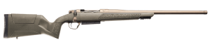 Christensen Arms 801-15036-03 Evoke 7mm BC 4+1 20" Burnt Bronze Cerakote Threaded Barrel Burnt Bronze Cerakote Drilled & Tapped Receiver Picatinny Rail Forend OD Green Fixed Polymer Stock