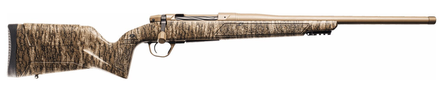 Christensen Arms 801-15018-01 Evoke Mossy Oak 30-06 Springfield 4+1 22" Flat Dark Earth Cerakote Threaded Barrel Flat Dark Earth Cerakote Drilled & Tapped Receiver Picatinny Rail Forend Mossy Oak Bottomland Fixed Synthetic Stock - Image 2