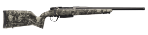 Christensen Arms 801-15024-01 Evoke Hunter 6.5 Creedmoor 4+1 20" Black Cerakote Threaded Barrel Receiver & Forend w/Picatinny Rail Brush Camo Fixed Synthetic Stock