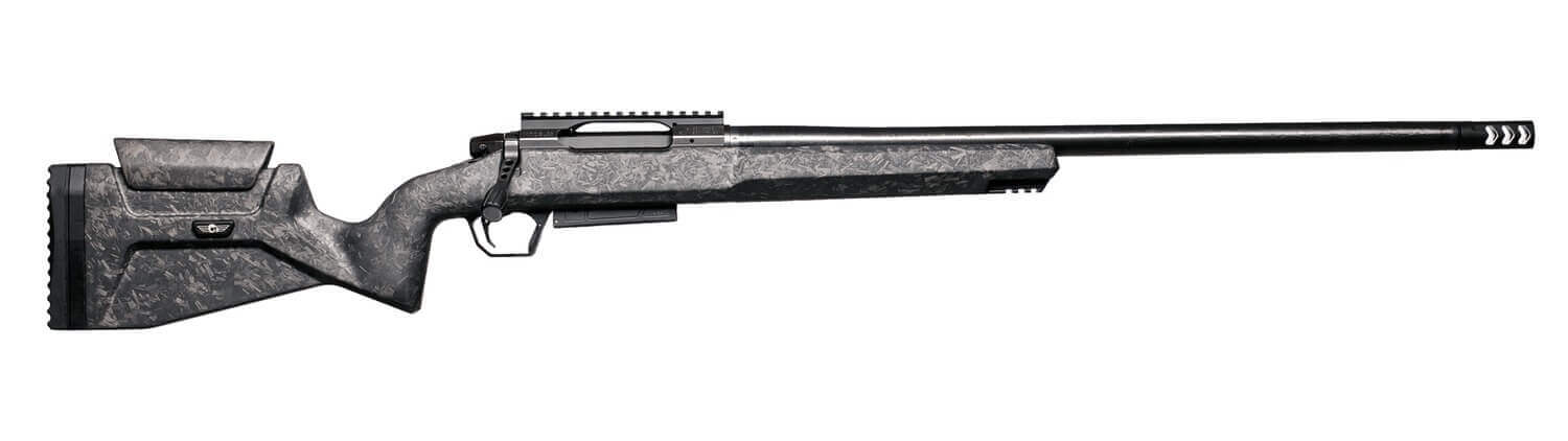 Christensen Arms 801-14060-00 MCR 22 Creedmoor 4+1 20" Carbon Fiber Threaded Barrel Black Nitride Receiver w/Picatinny Rail Black Adj Cheek Riser w/Pistol Grip Carbon Fiber Stock - Image 2