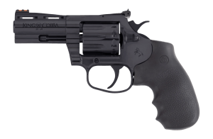 Colt Mfg KCOBRA22-BP3RFO King Cobra Target 22 LR 10rd Shot 3″ Blued Vent Rib Barrel Blued Carbon Steel Cylinder & Frame Black Hogue Overmolded Grip Exposed Hammer Colt Mfg KCOBRA22-BP3RFO King Cobra Target 22 LR 10rd Shot 3″ Blued Vent Rib Barrel Blued Carbon Steel Cylinder & Frame Black Hogue Overmolded Grip Exposed Hammer