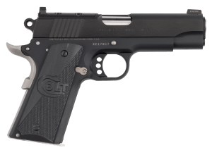 Colt Mfg O4840NC-OR Commander Night 45 ACP 8+1 4.25" Stainless Barrel Matte Black Cerakote Stainless Steel Optic Ready/Serrated Slide Matte Black Cerakote Aluminum Frame w/Beavertail Black G10 Grip
