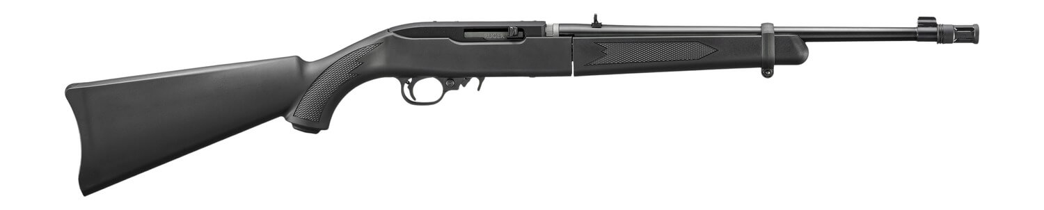 Ruger 32011 10/22 Takedown 22 LR 10+1 16.40″ Satin Black Alloy Steel Threaded Barrel & Receiver w/Scope Rail Black Fixed Synthetic Stock Ruger 32011 10/22 Takedown 22 LR 10+1 16.40″ Satin Black Alloy Steel Threaded Barrel & Receiver w/Scope Rail Black Fixed Synthetic Stock