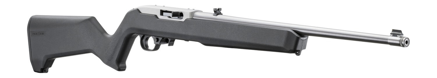 Ruger 32023 10/22 22 LR 10+1 18.50″ Satin Threaded Stainless Steel Barrel Drilled & Tapped Receiver Black Magpul MOE X-22 w/M-LOK Textured Synthetic Stock Ruger 32023 10/22 22 LR 10+1 18.50″ Satin Threaded Stainless Steel Barrel Drilled & Tapped Receiver Black Magpul MOE X-22 w/M-LOK Textured Synthetic Stock