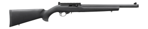 Ruger 32024 10/22  22 LR 10+1 16.12″ Satin Black Threaded Barrel  Black Alloy Steel Receiver w/Picatinny Rail  Black Hogue Overmolded Synthetic Stock
