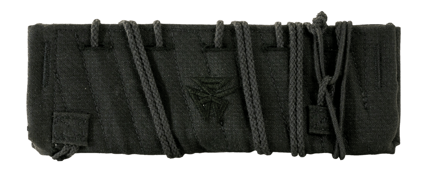 Burn Proof Gear BPG-SCC-H-4-5-1-6-BLK Flow 556K/6K Suppressor Cover Kevlar Black