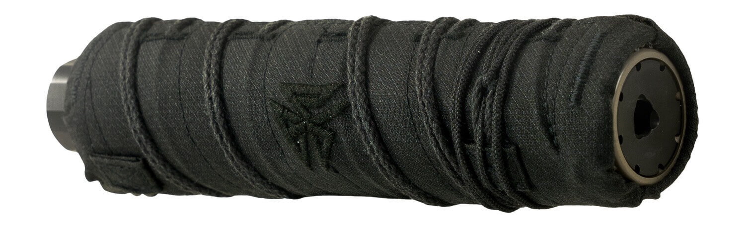 Burn Proof Gear BPG-SCC-H-4-5-1-6-BLK Flow 556K/6K Suppressor Cover Kevlar Black - Image 2